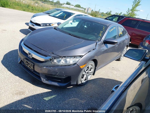 Honda Civic Lx 2017 2HGFC2F51HH027104 Image 2