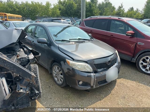 20263795 :رقم المزاد ، 2T1BU4EE7AC383760 vin ، 2010 Toyota Corolla Le مزاد بيع