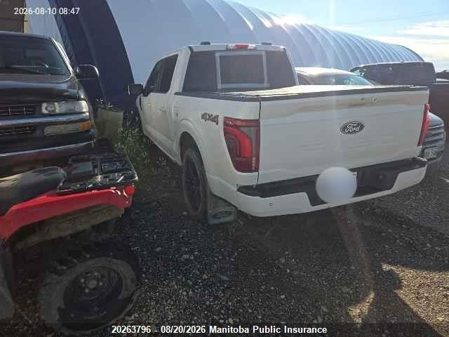 Ford F150 Platinum Supercrew 2024 1FTFW7L85RFA33931 Image 3