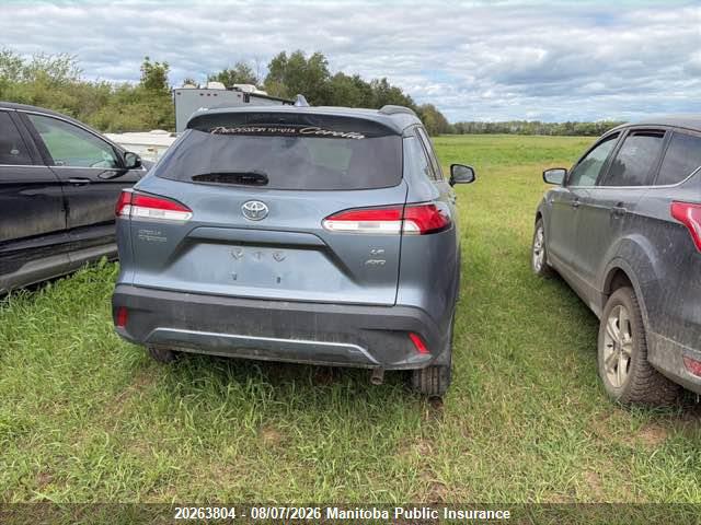 Aukcja sprzedaży 2022 Toyota Corolla Cross L L, vin: 7MUBAABG1NV021598, numer aukcji: 20263804