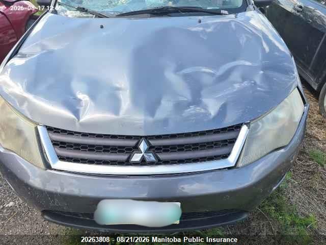 20263808 :رقم المزاد ، JA4LT21W99Z601980 vin ، 2009 Mitsubishi Outlander Es مزاد بيع