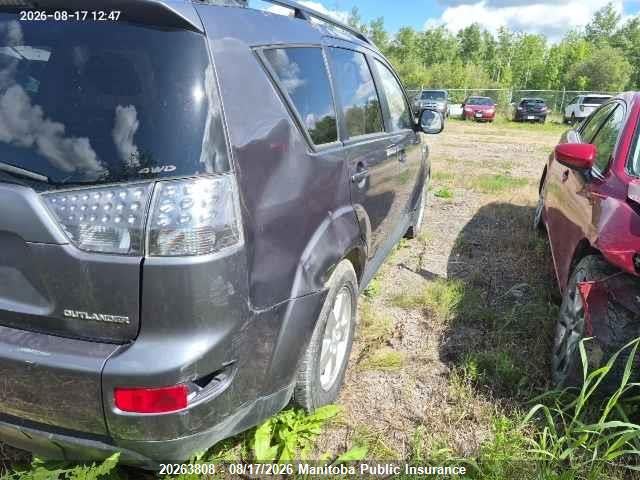 20263808 :رقم المزاد ، JA4LT21W99Z601980 vin ، 2009 Mitsubishi Outlander Es مزاد بيع