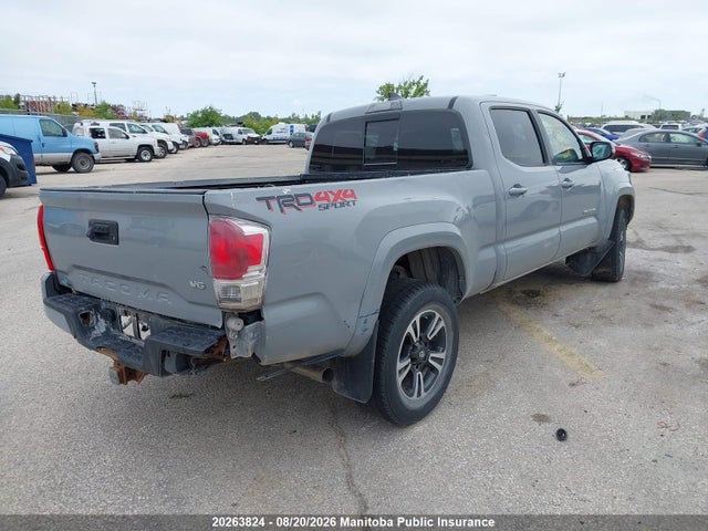 2018 Toyota Tacoma Double Cab V6 მანქანა იყიდება აუქციონზე, vin: 5TFDZ5BN7JX032742, აუქციონის ნომერი: 20263824
