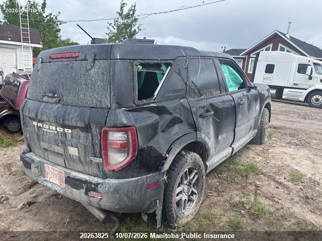 2025 Ford Bronco Sport Big Bend Big Bend მანქანა იყიდება აუქციონზე, vin: 3FMCR9BN5SRE12154, აუქციონის ნომერი: 20263825