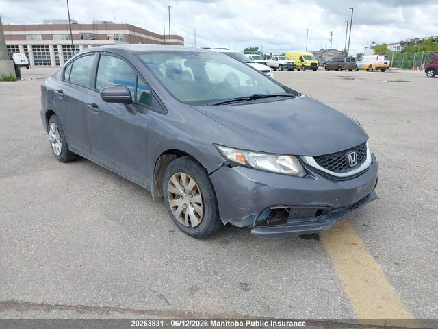 20263831 :رقم المزاد ، 2HGFB2F46FH022388 vin ، 2015 Honda Civic Lx مزاد بيع