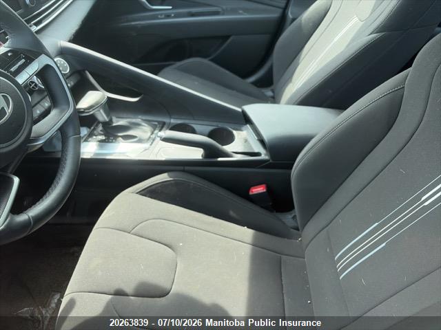 20263839 :رقم المزاد ، KMHLM4DGXSU853223 vin ، 2025 Hyundai Elantra Preferred Preferred مزاد بيع