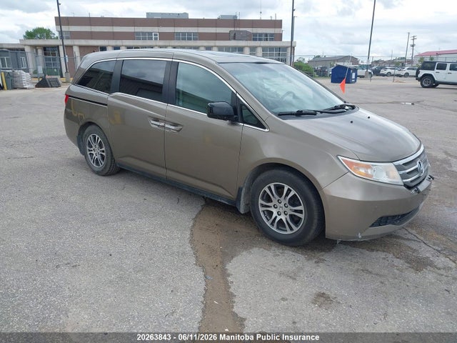 20263843 :رقم المزاد ، 5FNRL5H68CB504662 vin ، 2012 Honda Odyssey Ex-l مزاد بيع