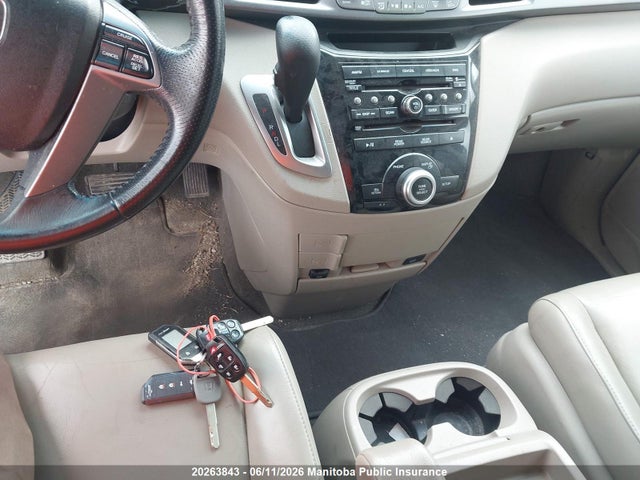 20263843 :رقم المزاد ، 5FNRL5H68CB504662 vin ، 2012 Honda Odyssey Ex-l مزاد بيع