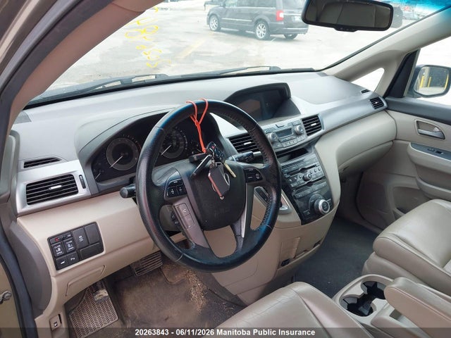 20263843 :رقم المزاد ، 5FNRL5H68CB504662 vin ، 2012 Honda Odyssey Ex-l مزاد بيع