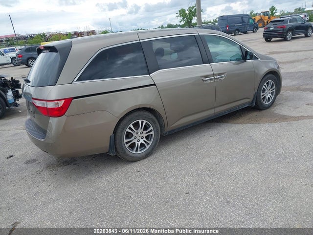 20263843 :رقم المزاد ، 5FNRL5H68CB504662 vin ، 2012 Honda Odyssey Ex-l مزاد بيع