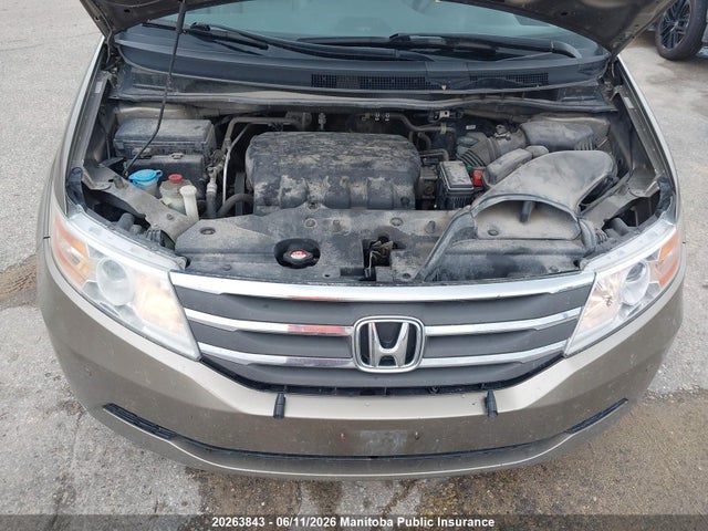 20263843 :رقم المزاد ، 5FNRL5H68CB504662 vin ، 2012 Honda Odyssey Ex-l مزاد بيع