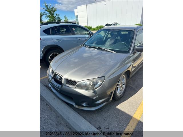 Продажа на аукционе авто 2006 Subaru Impreza 2.5rs, vin: JF1GD676X6G524505, номер лота: 20263845