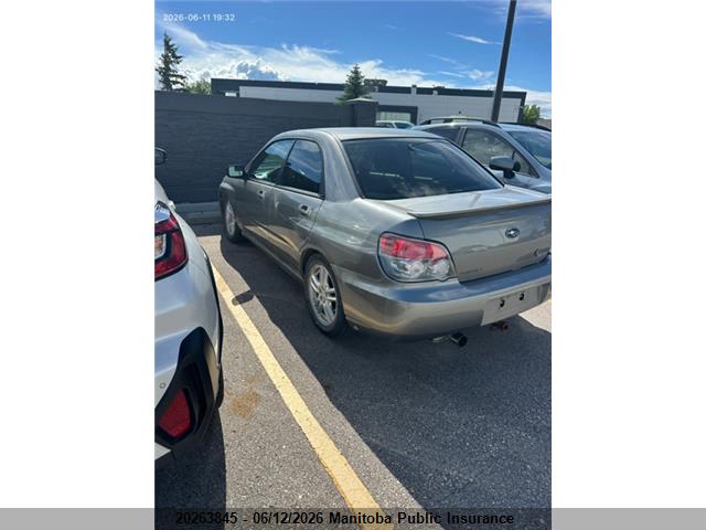Продажа на аукционе авто 2006 Subaru Impreza 2.5rs, vin: JF1GD676X6G524505, номер лота: 20263845