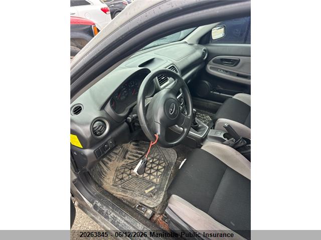 Продажа на аукционе авто 2006 Subaru Impreza 2.5rs, vin: JF1GD676X6G524505, номер лота: 20263845
