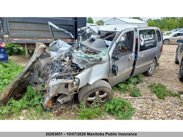 20263851 :رقم المزاد ، 1GNDV23LX5D159877 vin ، 2005 Chevrolet Uplander Ext مزاد بيع
