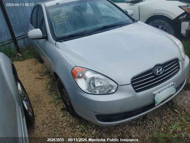 2010 Hyundai Accent Gl მანქანა იყიდება აუქციონზე, vin: KMHCN4BC8AU500765, აუქციონის ნომერი: 20263855