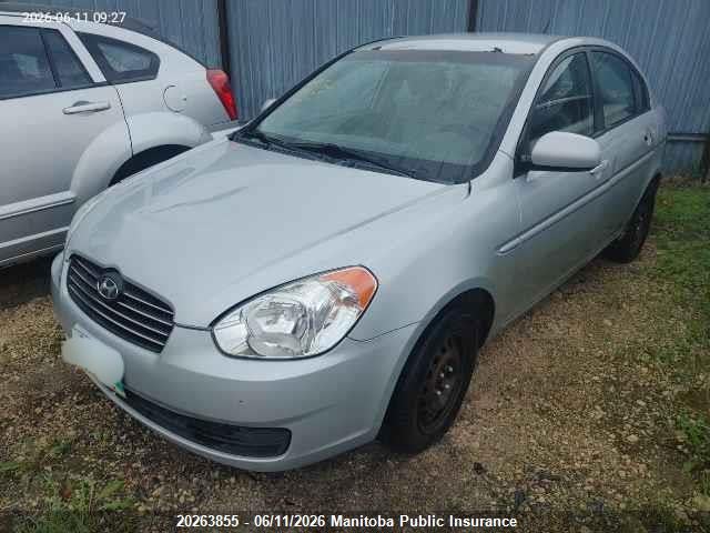 20263855 :رقم المزاد ، KMHCN4BC8AU500765 vin ، 2010 Hyundai Accent Gl مزاد بيع