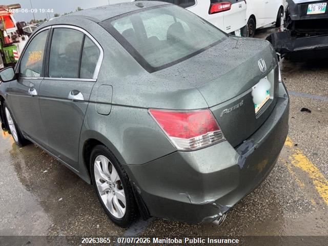 2008 Honda Accord Ex-l V6 მანქანა იყიდება აუქციონზე, vin: 1HGCP36818A801714, აუქციონის ნომერი: 20263865