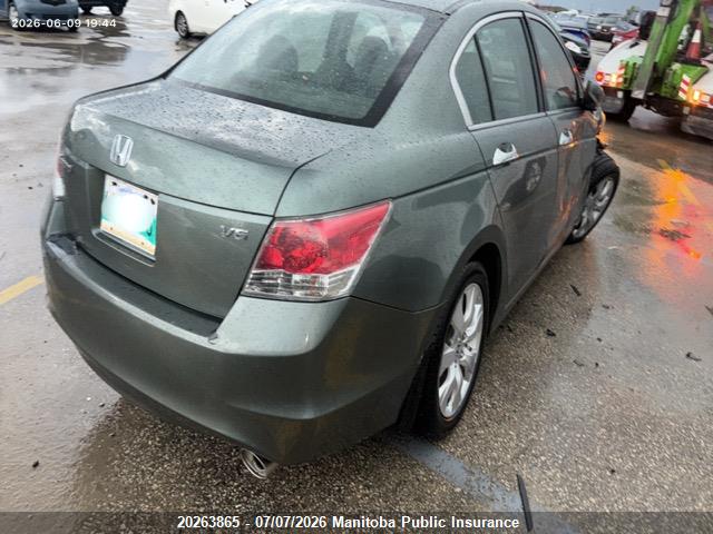 2008 Honda Accord Ex-l V6 მანქანა იყიდება აუქციონზე, vin: 1HGCP36818A801714, აუქციონის ნომერი: 20263865