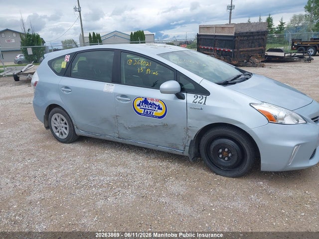 2013 Toyota Prius V მანქანა იყიდება აუქციონზე, vin: JTDZN3EU5D3268021, აუქციონის ნომერი: 20263869
