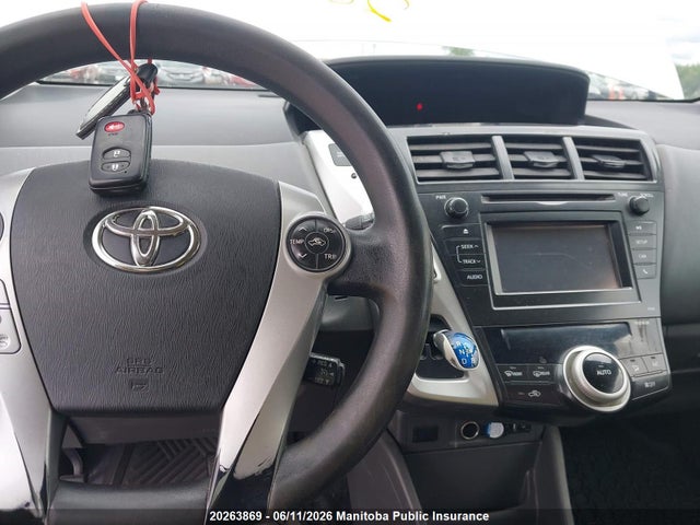 2013 Toyota Prius V მანქანა იყიდება აუქციონზე, vin: JTDZN3EU5D3268021, აუქციონის ნომერი: 20263869
