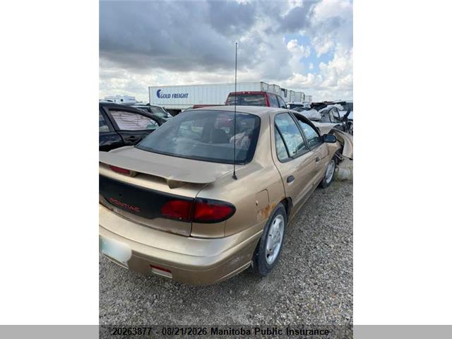 20263877 :رقم المزاد ، 1G2JB5241X7544251 vin ، 1999 Pontiac Sunfire Se مزاد بيع