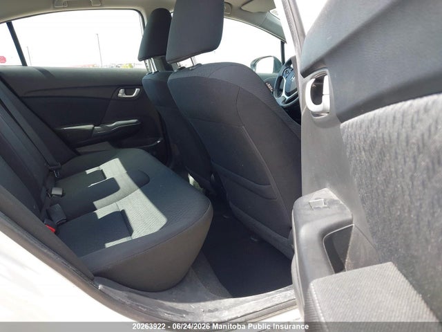 20263922 :رقم المزاد ، 2HGFB2F56FH045159 vin ، 2015 Honda Civic Ex مزاد بيع