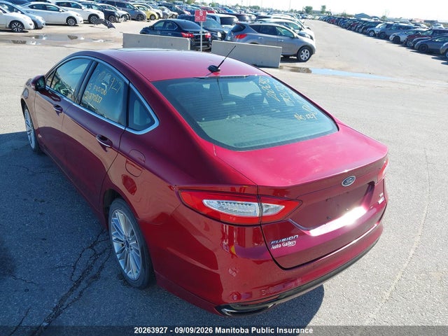 20263927 :رقم المزاد ، 3FA6P0T91FR270837 vin ، 2015 Ford Fusion Se مزاد بيع