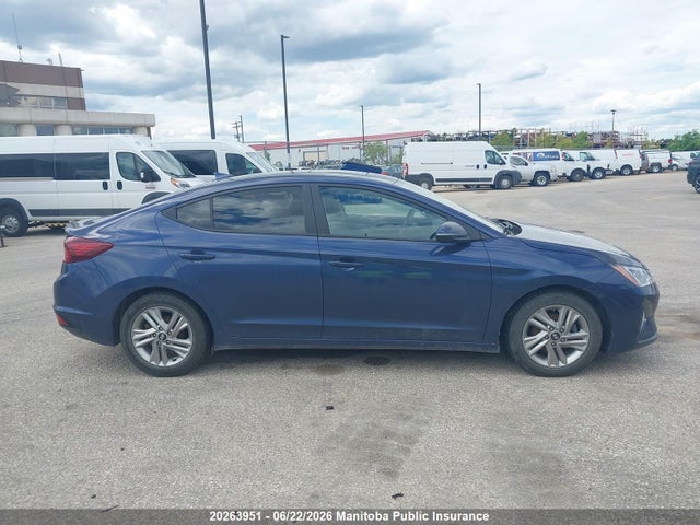 20263951 :رقم المزاد ، KMHD84LF7KU787604 vin ، 2019 Hyundai Elantra Preferred مزاد بيع