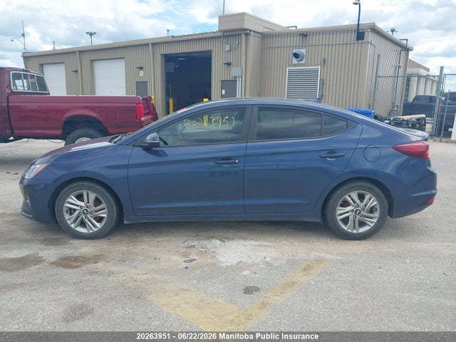 20263951 :رقم المزاد ، KMHD84LF7KU787604 vin ، 2019 Hyundai Elantra Preferred مزاد بيع