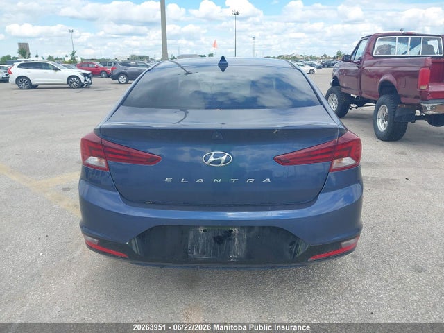 20263951 :رقم المزاد ، KMHD84LF7KU787604 vin ، 2019 Hyundai Elantra Preferred مزاد بيع