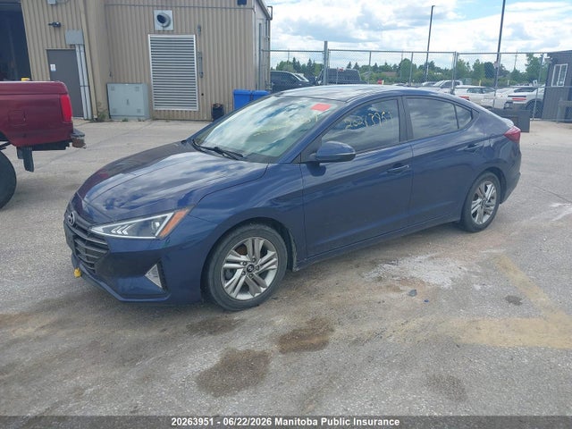 20263951 :رقم المزاد ، KMHD84LF7KU787604 vin ، 2019 Hyundai Elantra Preferred مزاد بيع
