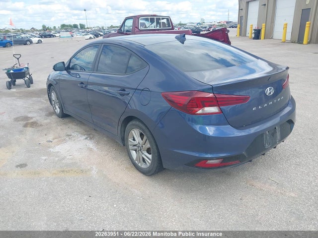 20263951 :رقم المزاد ، KMHD84LF7KU787604 vin ، 2019 Hyundai Elantra Preferred مزاد بيع