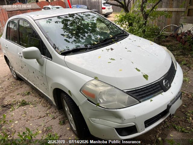Продаж на аукціоні авто 2008 Nissan Versa 1.8 Sl, vin: 3N1BC11E08L384766, номер лоту: 20263970