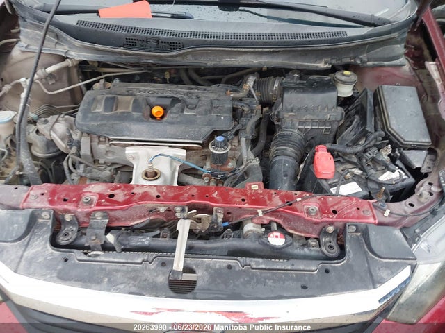 Aukcja sprzedaży 2012 Honda Civic Ex, vin: 2HGFB2F55CH012374, numer aukcji: 20263990