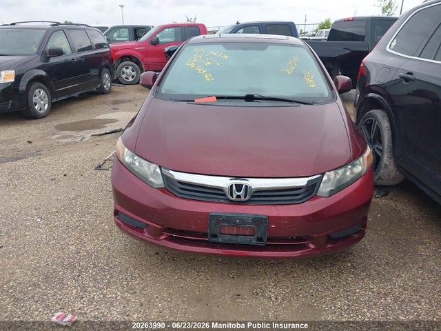 Aukcja sprzedaży 2012 Honda Civic Ex, vin: 2HGFB2F55CH012374, numer aukcji: 20263990