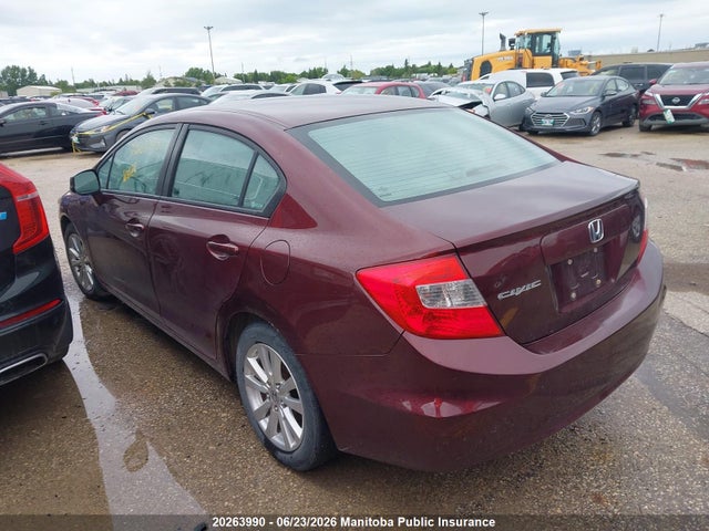 Aukcja sprzedaży 2012 Honda Civic Ex, vin: 2HGFB2F55CH012374, numer aukcji: 20263990