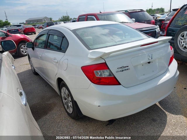 Aukcja sprzedaży 2012 Honda Civic Lx, vin: 2HGFB2F49CH060869, numer aukcji: 20263993