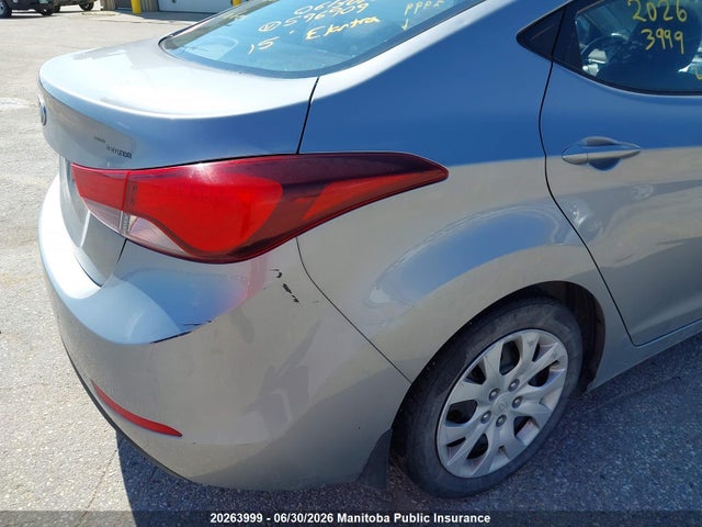 Продаж на аукціоні авто 2015 Hyundai Elantra Gl, vin: 5NPDH4AE7FH596909, номер лоту: 20263999