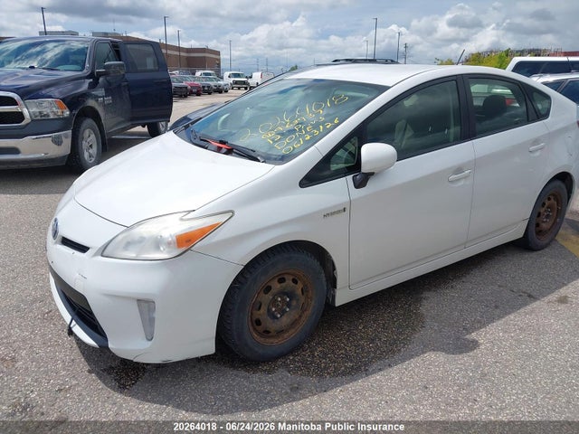 2012 Toyota Prius მანქანა იყიდება აუქციონზე, vin: JTDKN3DU4C5463937, აუქციონის ნომერი: 20264018