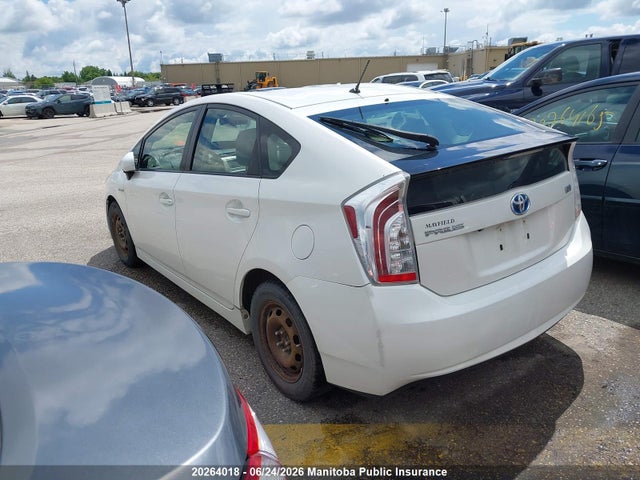 2012 Toyota Prius მანქანა იყიდება აუქციონზე, vin: JTDKN3DU4C5463937, აუქციონის ნომერი: 20264018