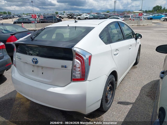 2012 Toyota Prius მანქანა იყიდება აუქციონზე, vin: JTDKN3DU4C5463937, აუქციონის ნომერი: 20264018