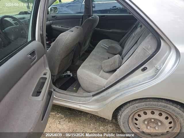 20264039 :رقم المزاد ، 4T1BE32K54U804024 vin ، 2004 Toyota Camry Le مزاد بيع