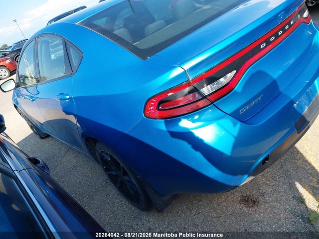 Aukcja sprzedaży 2016 Dodge Dart Sxt Sport, vin: 1C3CDFFA9GD823036, numer aukcji: 20264042