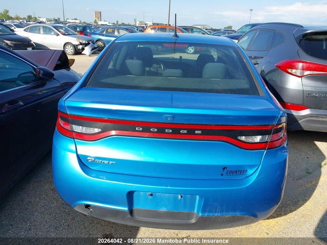 20264042 :رقم المزاد ، 1C3CDFFA9GD823036 vin ، 2016 Dodge Dart Sxt Sport مزاد بيع