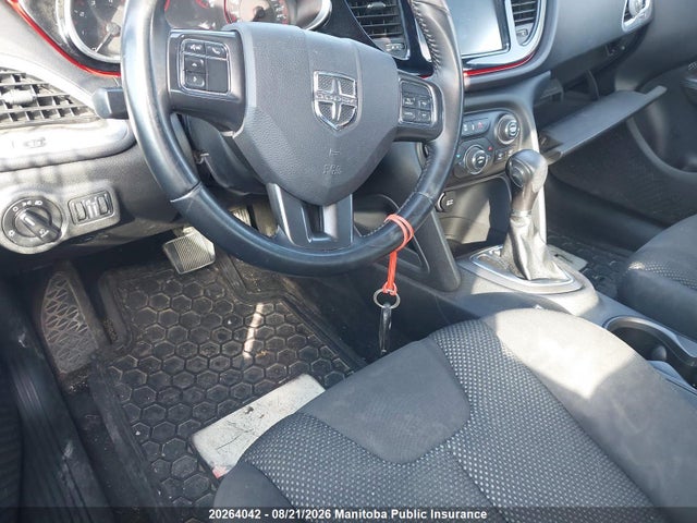 20264042 :رقم المزاد ، 1C3CDFFA9GD823036 vin ، 2016 Dodge Dart Sxt Sport مزاد بيع
