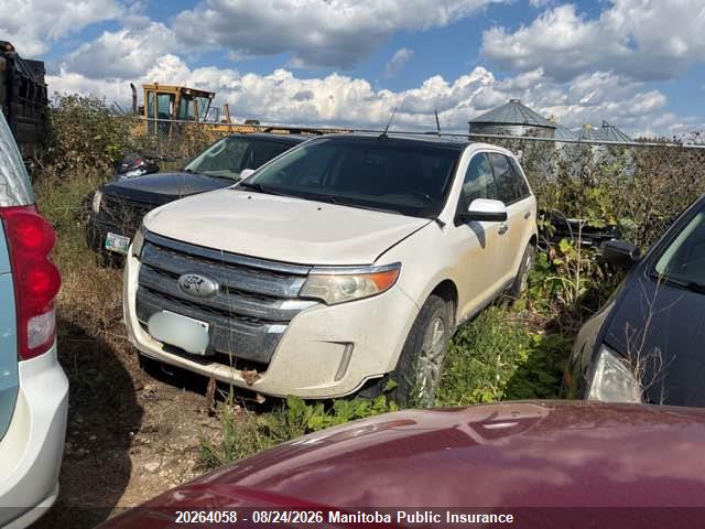 2011 Ford Edge Sel მანქანა იყიდება აუქციონზე, vin: 2FMDK4JC0BBB45399, აუქციონის ნომერი: 20264058