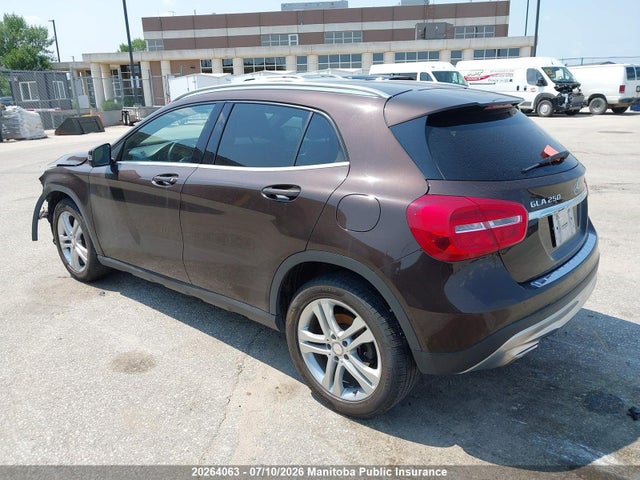 WDCTG4GB3FJ085761 Mercedes Benz Gla250