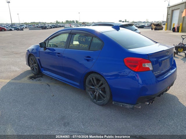 Subaru Impreza Wrx 2016 JF1VA1L6XG9828190 Image 3