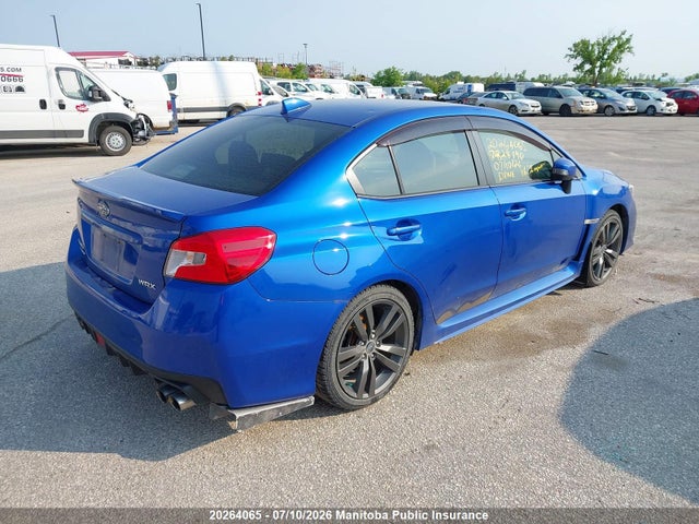 Subaru Impreza Wrx 2016 JF1VA1L6XG9828190 Image 4